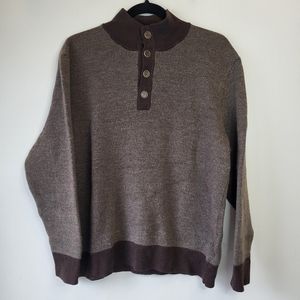 Untuckit Merino Wool Knit Sweater.